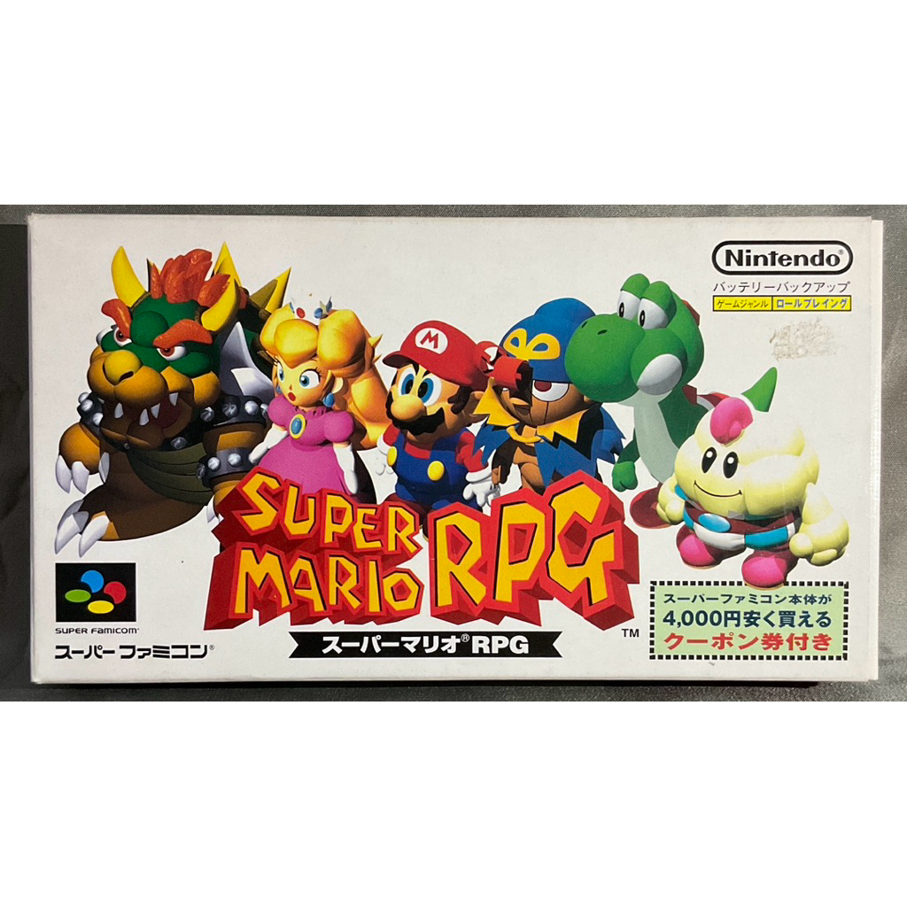 งานกล่อง ตลับแท้ [SFC] Super Mario RPG (Japan) (SHVC-ARWJ) SM