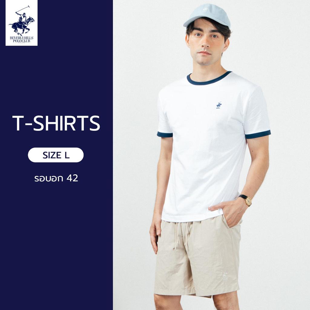 Beverly Hills Polo Club เสื้อยืดคอกลม Size L (รอบอก 42 นิ้ว)