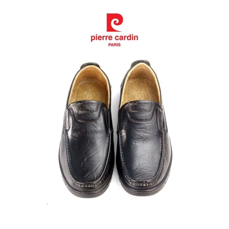 Pierre Cardin حذاء رجالي سهل الارتداء جلد بقري بريميوم — صورة 4