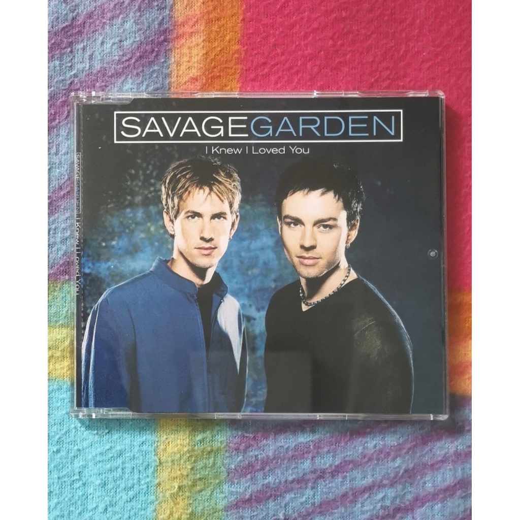CD​ ซีดี​เพลง​สาก​ล​แผ่น​ Single Savage Garden​ I Know I love you แผ่นสวยเหมือนใหม่