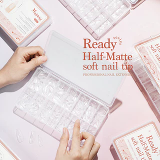 Majikku PVC Soft Gel (360ชิ้น) เล็บปลอม กึ่งแมตต์ เนื้อนิ่ม ยืดหยุ่น ไม่แตกง่าย ทรงสวย Ready Series