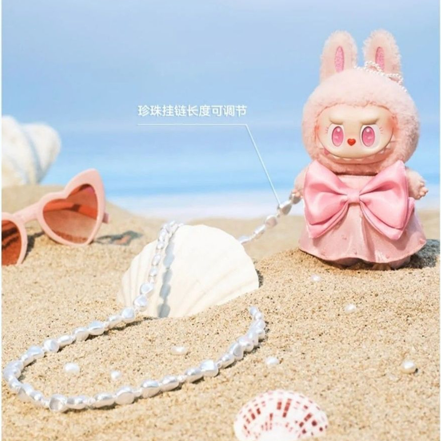 POPMART Summer Series👑 ตุ๊กตาไวนิล MOKOKO จี้ห้อย ของเล่นสุดอินเทรนด์ ของขวัญ