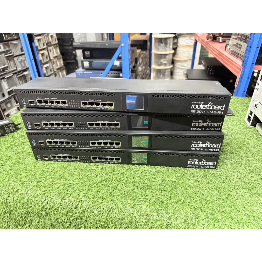 Mikrotik RB3011 Ui AS-RM 10Port + Adapter