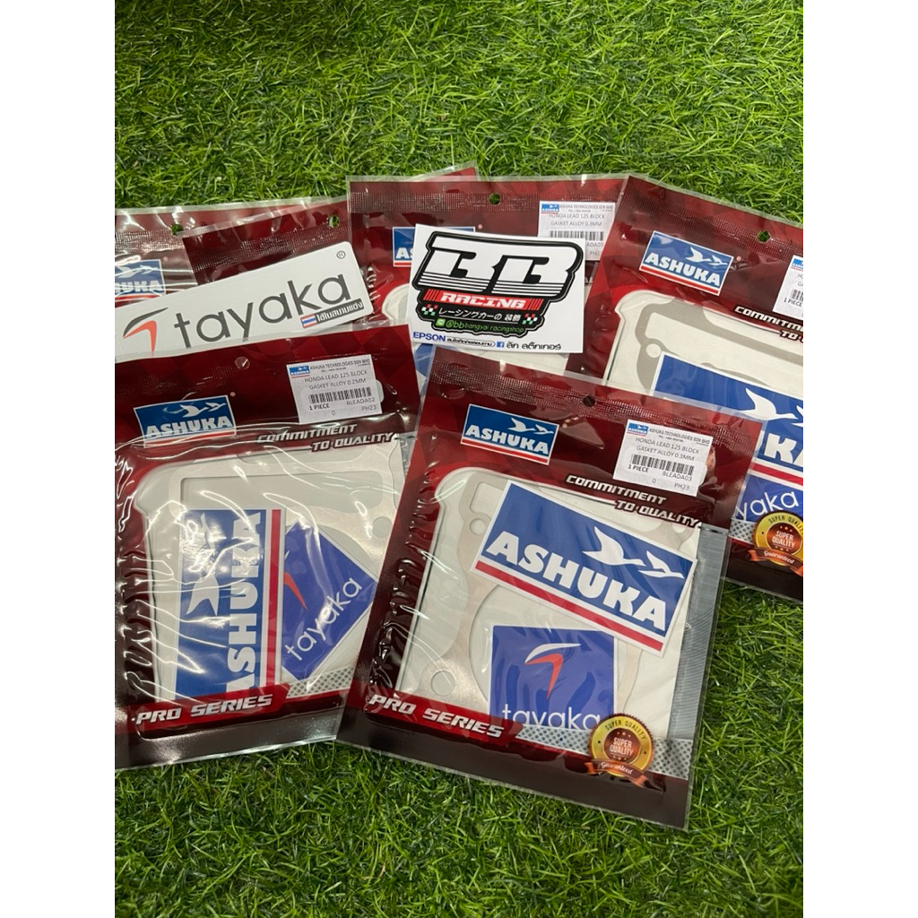 แท้💯 ปะเก็นตีนเสื้ออัลลอย LEAD GIORNO PCX160 ASHUKA ประเก็น เสื้อสูบ ปะเก็นมิเนียม จีออโน่ หรีด หลีด