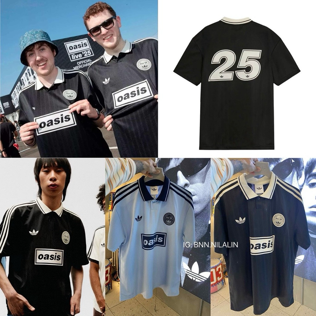 เสื้อ adidas x oasis jersey ของแท้  limited edition