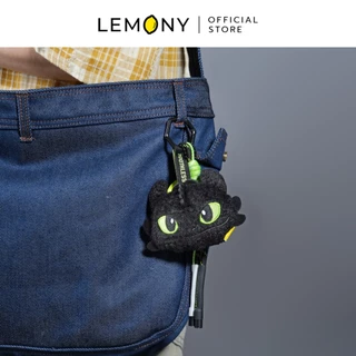 LEMONY พวงกุญแจตุ๊กตาเขี้ยวกุด ขนาด 6 ซม. Universal How to Train Your Dragon Collection