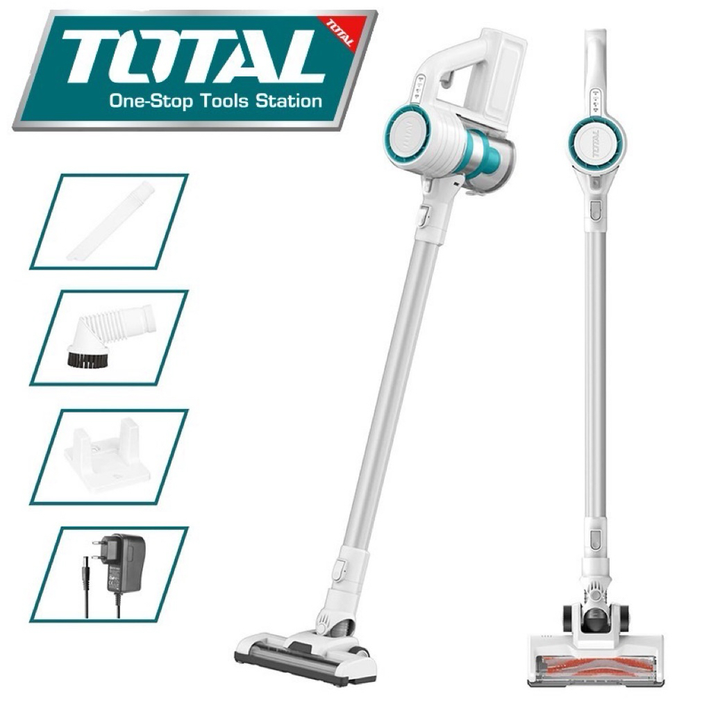 Total เครื่องดูดฝุ่น ไร้สาย 140 วัตต์  22.2 โวลท์ รุ่น TVCH14111 (Cordless vacuum cleaner) ดูดฝุ่น