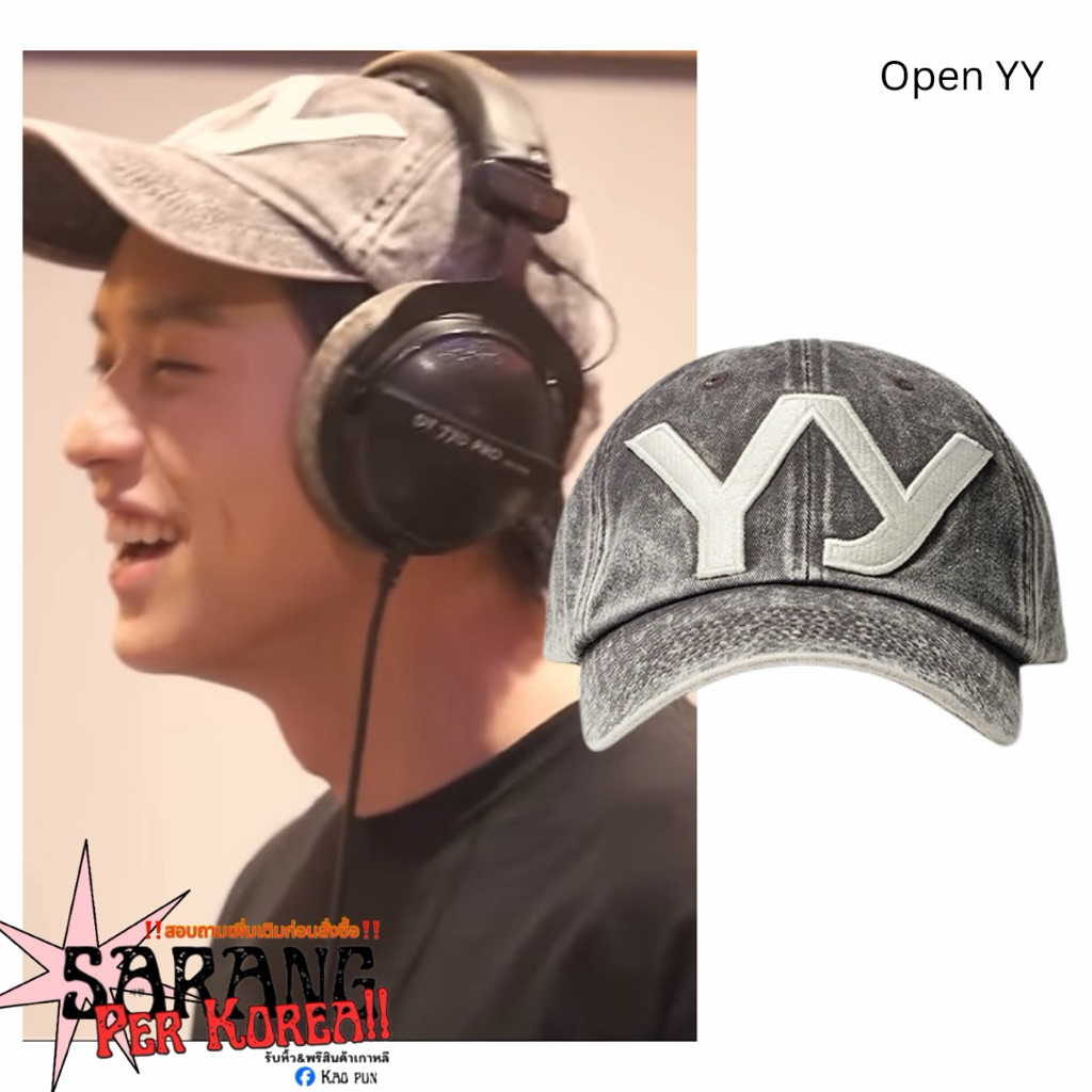 [preorder]หมวก Open YY รุ่นCOTTON BALL CAP