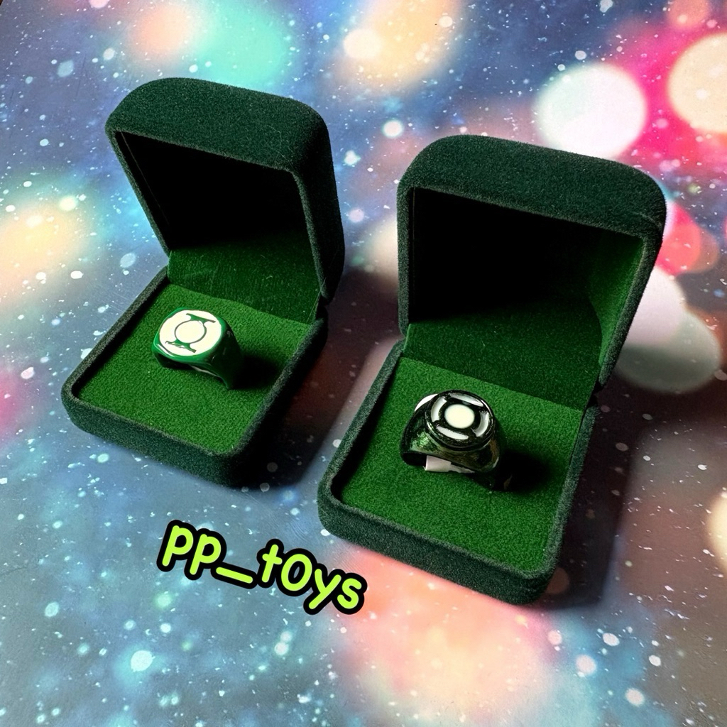 Green Lantern Power Ring 1:1 DC Jusice League แหวนกรีนแลนเทิร์น