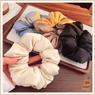 พร้อมส่ง⚡ มีเก็บเงินปลายทาง💸 ยางรัดผมผ้าแบบหนา มี 4 สีให้เลือก (ราคาต่อ 1 ชิ้น) : Do hight