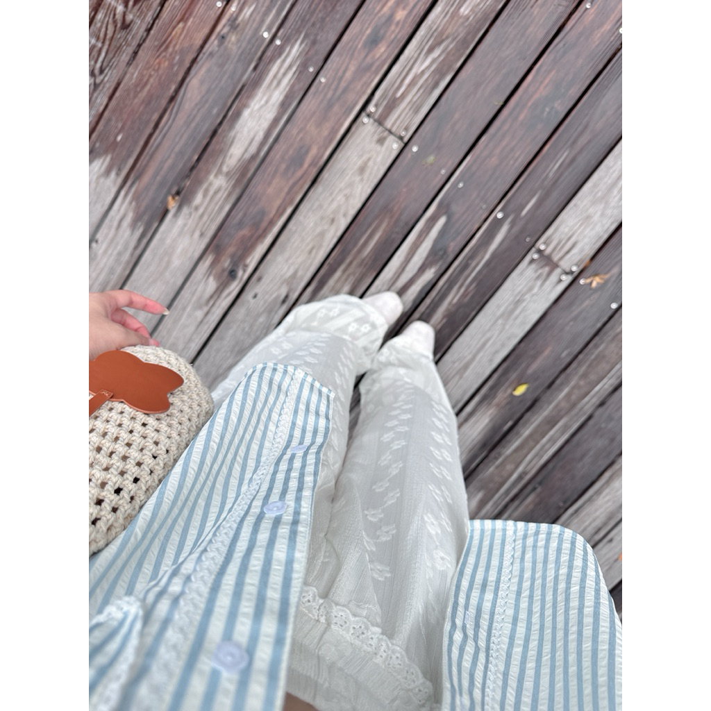 pants021- 💐bloom flowers pants ✨👖🥞 - รูปที่ 7