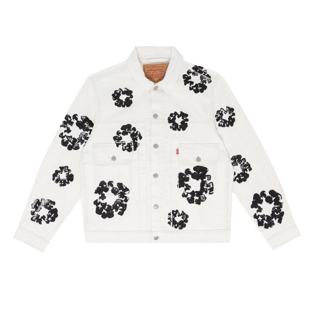 Denim Tears X Levi's Jacket (WHITE)
