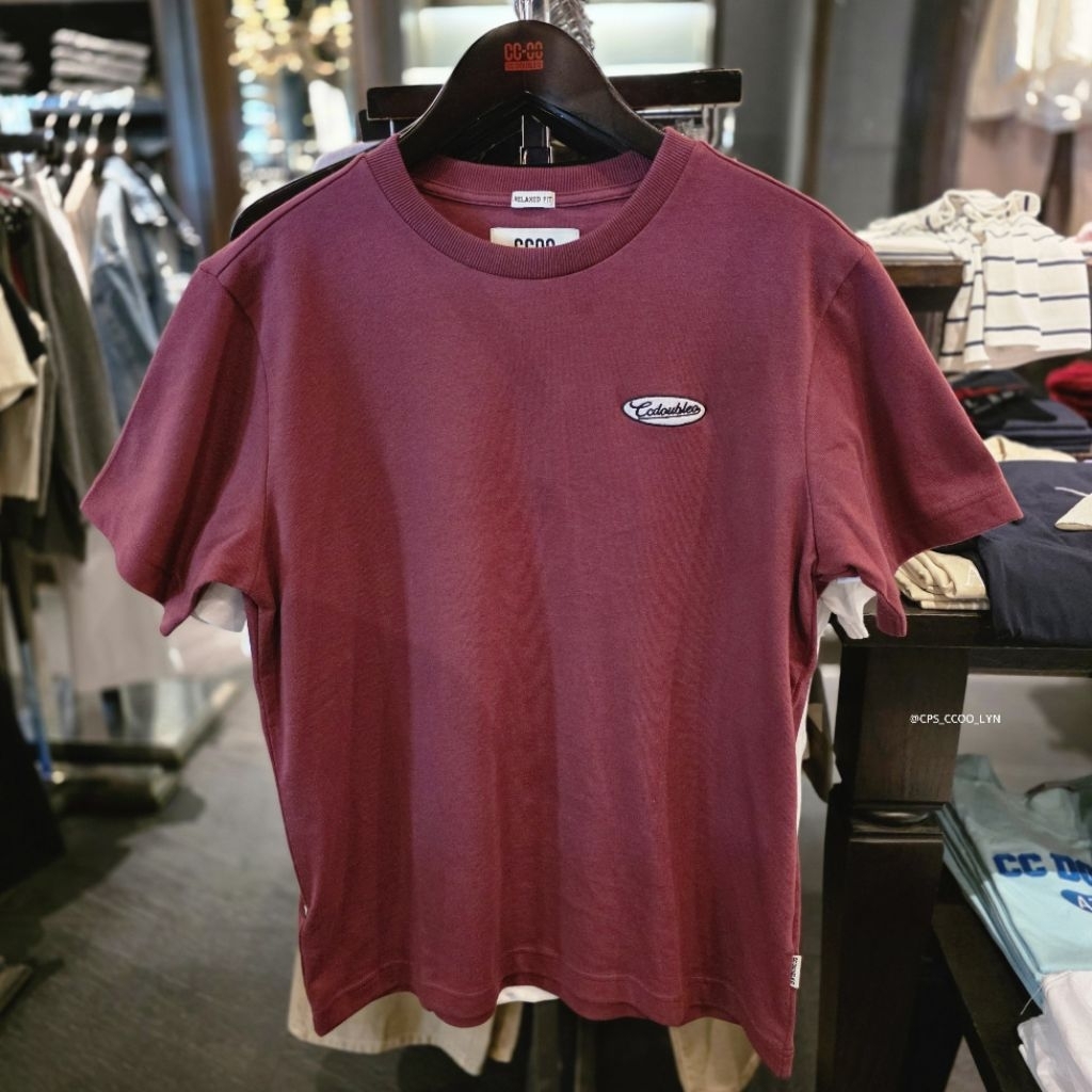 🛍 เสื้อยืด CC DOUBLE O CCOO ผู้ชาย คอลใหม่ล่าสุด ของแท้💯% จัดส่งพร้อมถุงShop