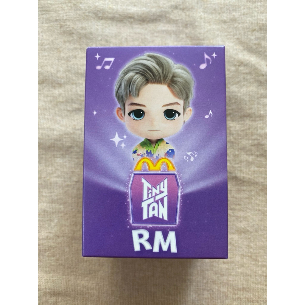 ของเล่น แม็คโดนัล mc donald                      bts       tiny tan rm