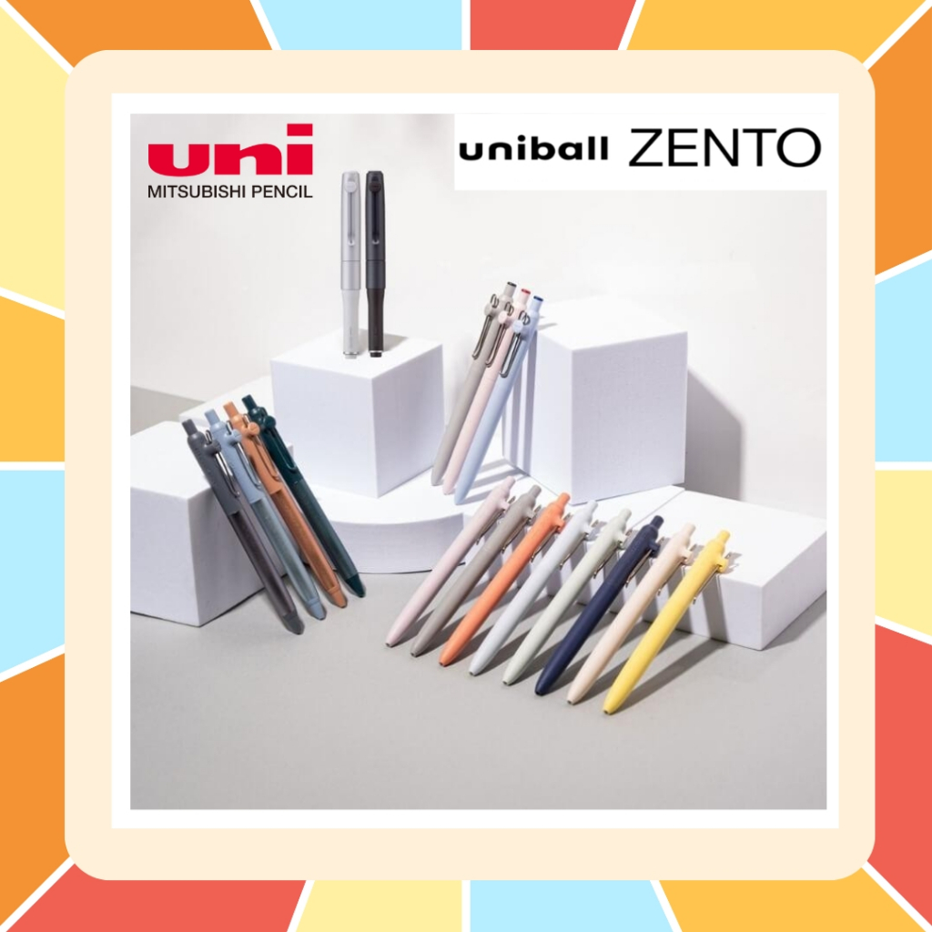 (สินค้าใหม่สุด Exclusive) 🖊️ Uniball Zento - ปากกาหมึกน้ำคุณภาพสูงสำหรับการเขียนที่เหนือกว่า ปากการุ่นใหม่ที่กำลังดัง