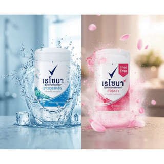 (ส่งด่วน Express Delivery ส่งไว ภายในวัน) เรโซนา โรลออนสติ๊ก ขนาดพกพา ชาวเวอร์คลีน / แพสชั่น 10 มล.