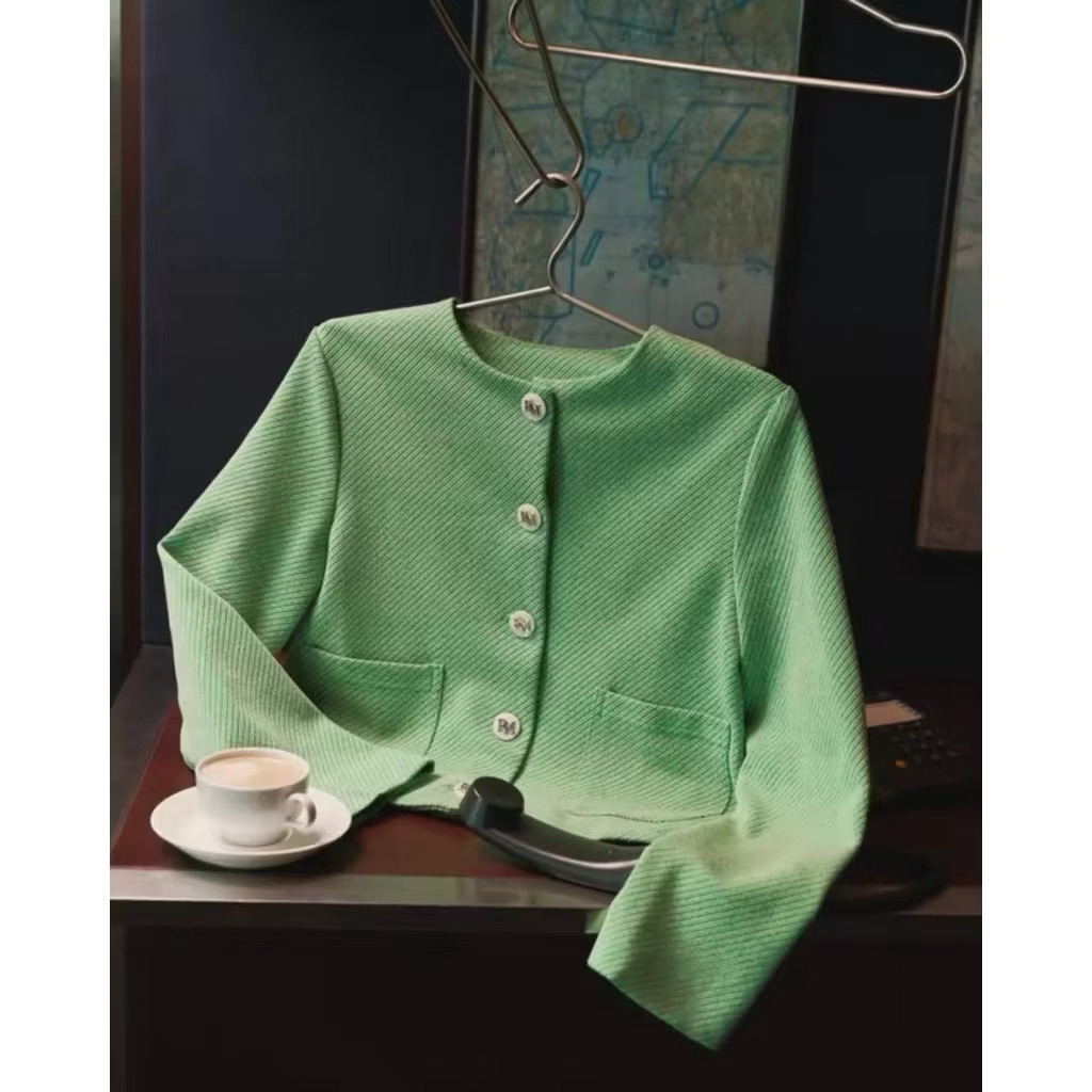 [ส่งต่อ สภาพนางฟ้า] RM Buttons Jacket (Jade)