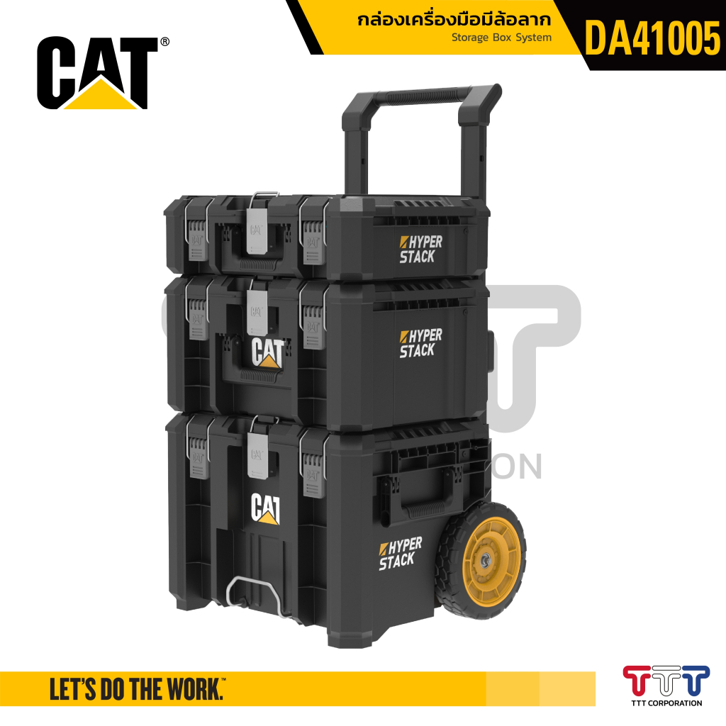 CAT กล่องเครื่องมือมีล้อลาก  (DA41005)