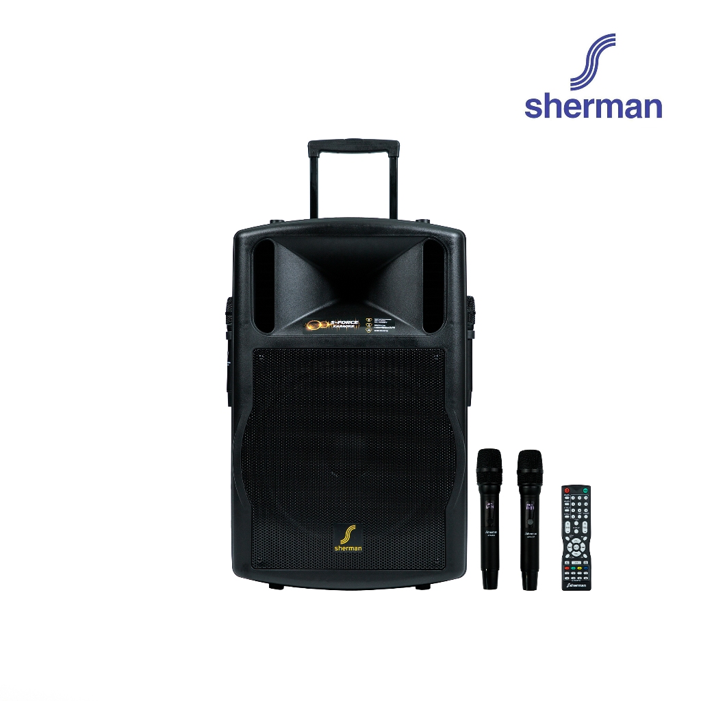 Sherman ลำโพงอเนกประสงค์ ขนาด 18 นิ้ว รุ่น APS-505