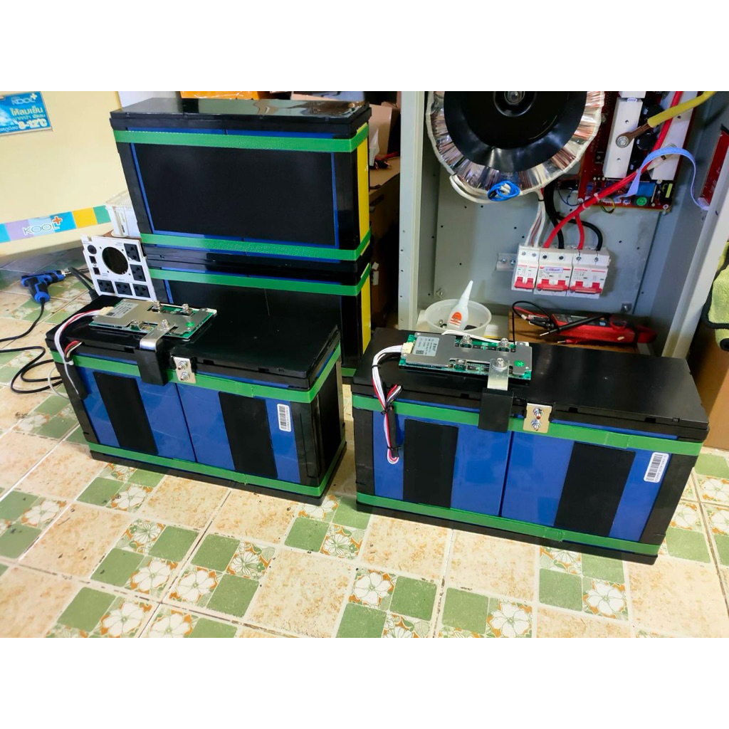 แบตเตอรี่ 24v 100Ah พร้อมBms