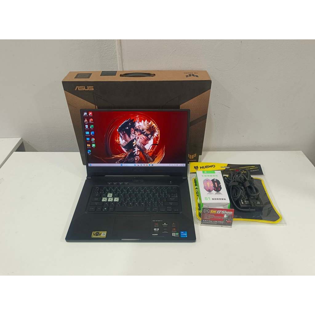 Asus TUF Gaming Dash F15 FX516PE-HN004 (ราคาสุดคุ้ม) สเปค I5 GEN 11 การ์ดจอ RTX 3050 TI แถมฟรี !!! เ