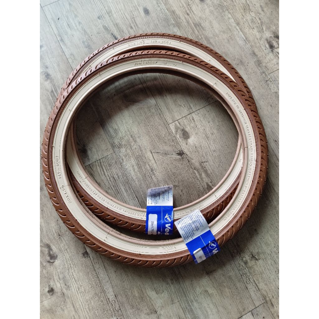 ยางจักรยาน Veerubber 20x1.75 (47-406) จำนวน 2 เส้น