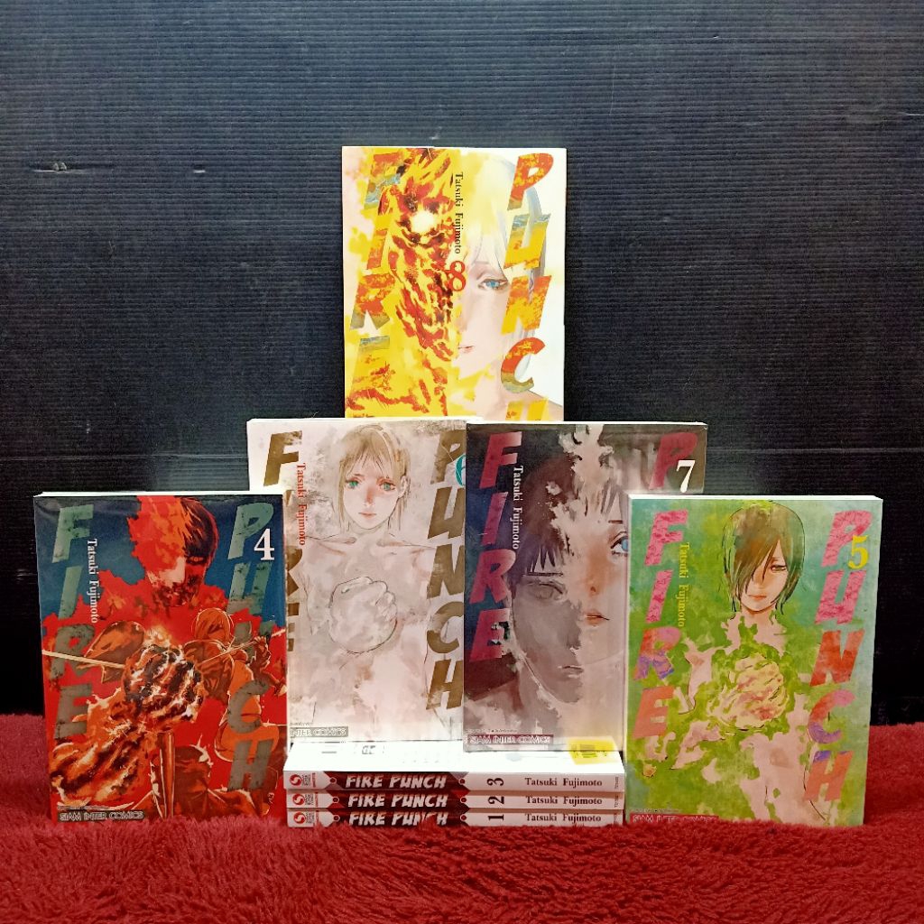 📚🐰💸 หนังสือการ์ตูนเรื่อง Fire  punch ชุด 1-8 เล่ม ab0418
