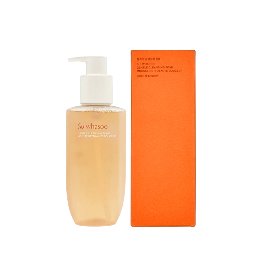 Sulwhasoo Gentle Cleansing Foam New Package รวมไซซ์ คลีนซิ่งโฟมสูตรอ่อนโยน