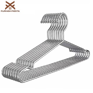 FurnishFiestaไม้แขวนเสื้อ สแตนเลส 304 วัสดุคุณภาพสูง กันน้ำแ…