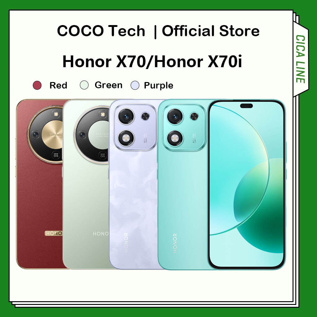 Honor X70 Snapdragon 6 Gen 4 Honor X70i Mediatek Dimensity 7025 Ultra รองรับ Google Play & ภาษาไทย
