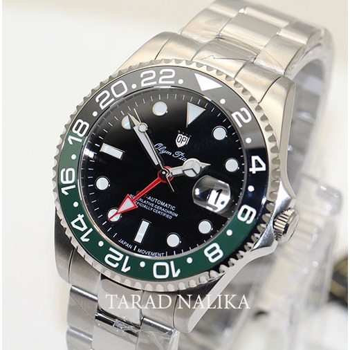นาฬิกา Olym pianus Automatic GMT sapphire 899831AG4-445