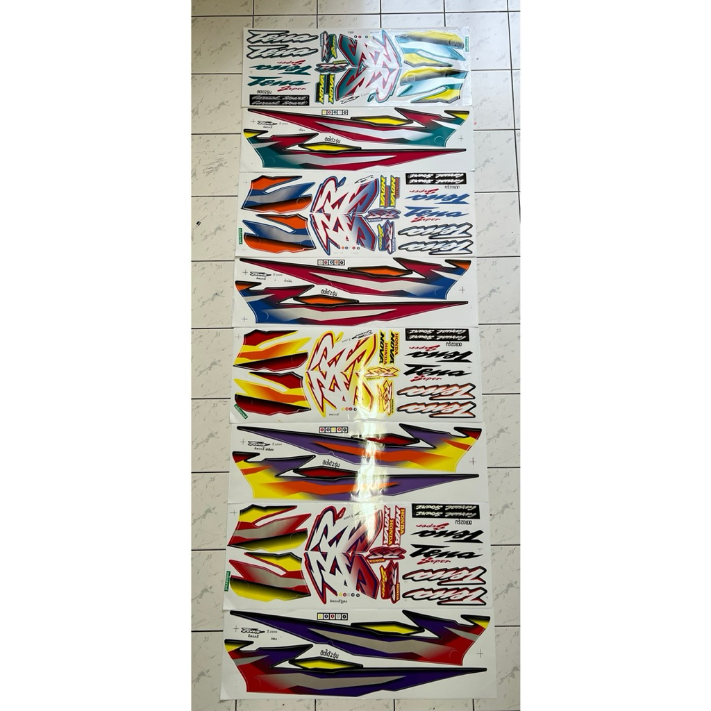 สติ๊กเกอร์ Tena RS ปี2000 สติ๊กเกอร์ เทน่า RS ปี2000