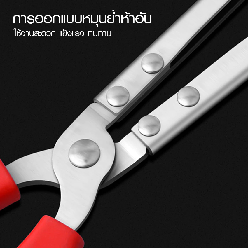 ที่หนีบปลาไหล สแตนเลส คีมจับสัตว์น้ำ อเนกประสงค์ 52/62/75CM thumbnail 5