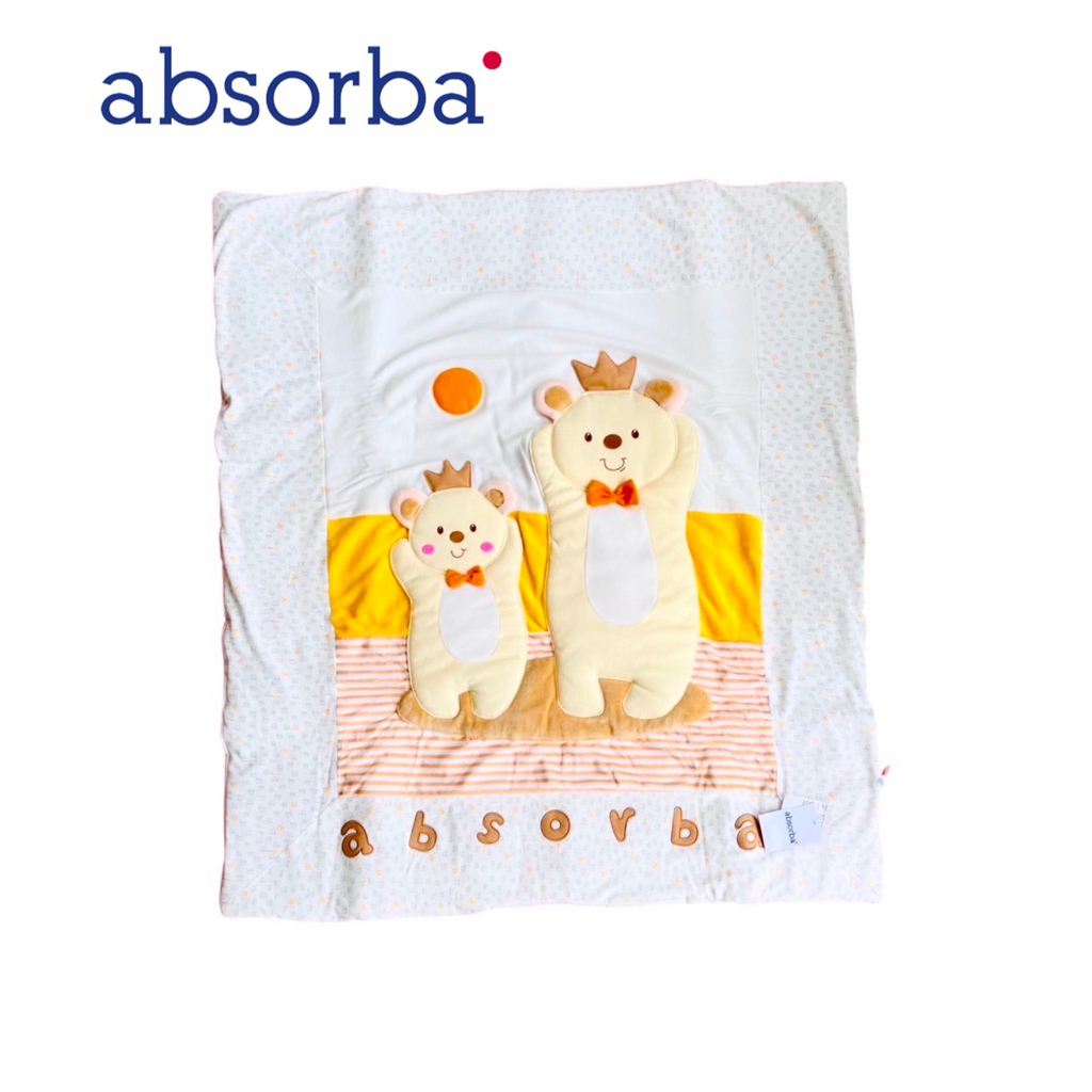 Absorba New Collection ผ้าห่มเด็กแรกเกิด ผ้าห่ม Cotton ขนาด Size 36*40 นิ้ว ลายใหม่