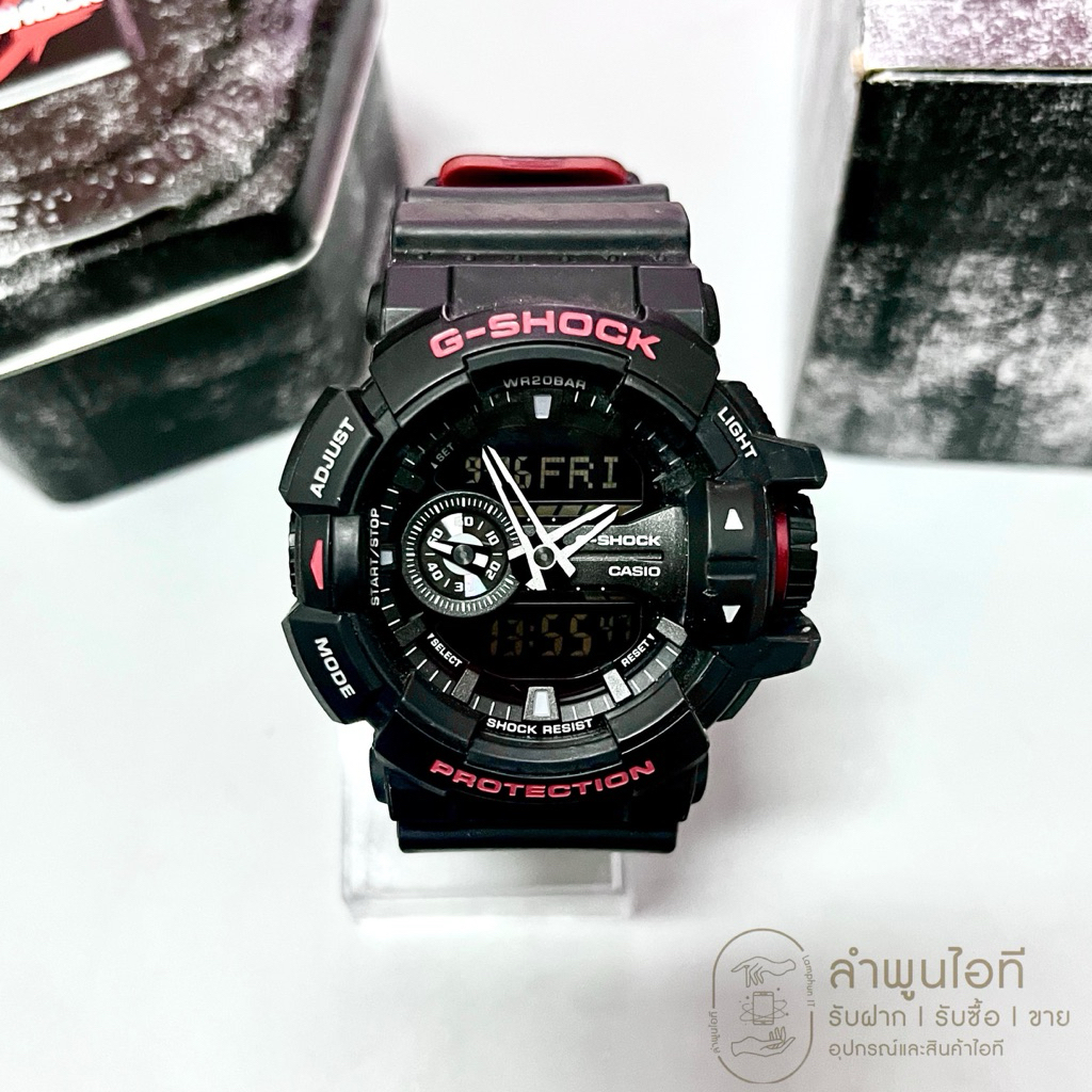 G-Shock GA-400HR-1ADR TH สี Black and Red