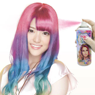 พร้อมส่ง สเปรย์เปลี่ยนสีผมแบบใช้แล้วทิ้ง 120 มล. ชั่วคราว สเปรย์สีผม ชั่วคราว สระล้างออกง่าย สีติดทน