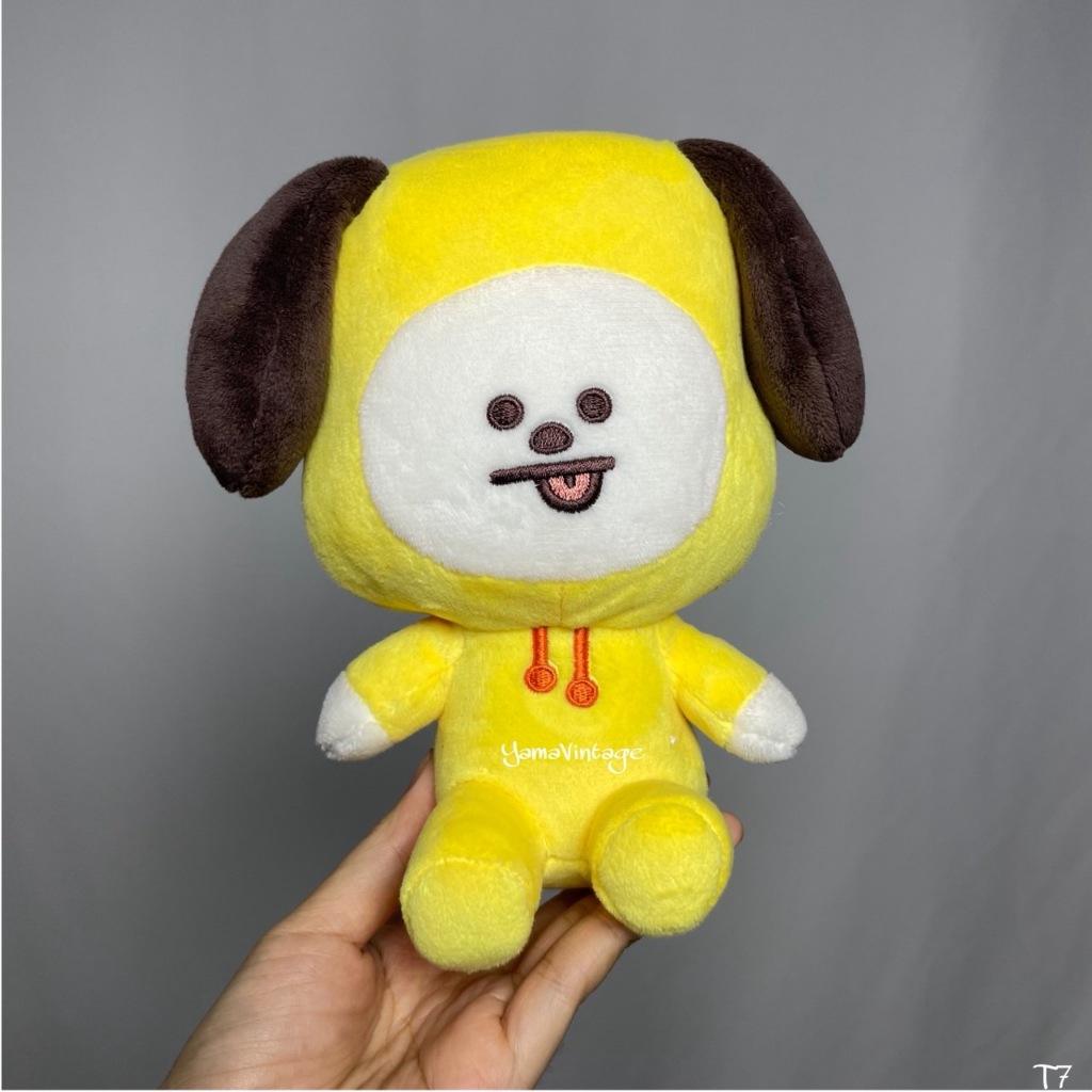 ตุ๊กตา BT21 Chimmy 7 นิ้ว มือสองลิขสิทธิ์แท้ BTS จีมิน บีที21 Jimin ตุ๊กตาไลน์ สติ๊กเกอร์ Line