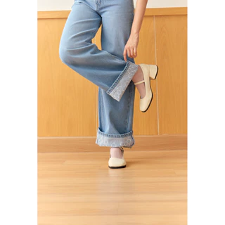 THADA.CO | “LILAC BAGGY JEANS“ (MID-WAIST)