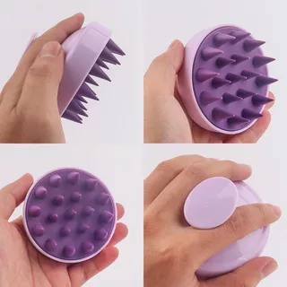 Massage Shampoo Hair Brush แปรงสระผมและนวดหนังศีรษะ (Pink/Green/Purple)