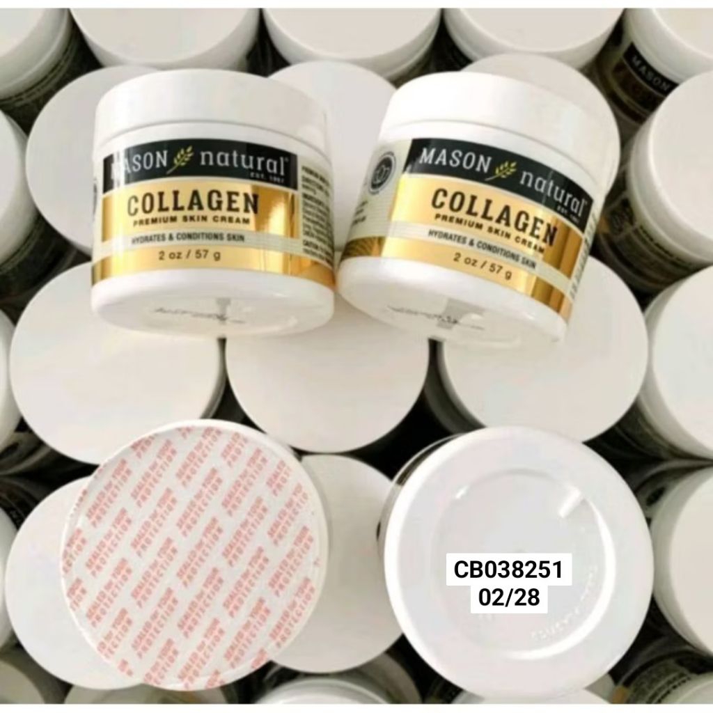 ครีมคอลลาเจน มาสัน Mason Natural Collagen Beauty Cream 57g.[หมดอายุ 02/2028]