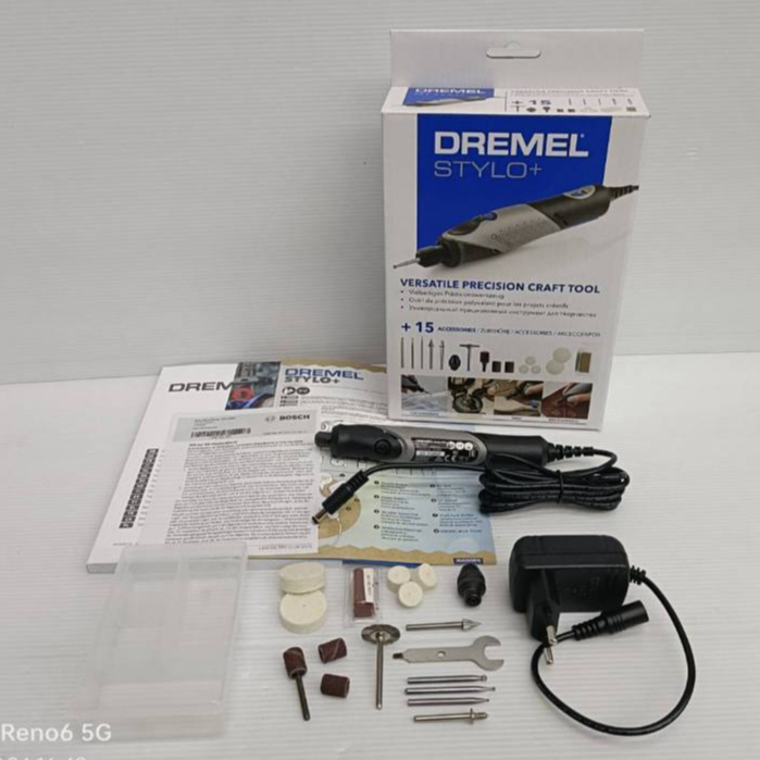 DREMEL เครื่องมือโรตารี่ STYLO+ 2050-15 / F0132050JM เหมาะสำหรับการสร้างงานที่สมบูรณ์แบบ DIY ของแท้100%