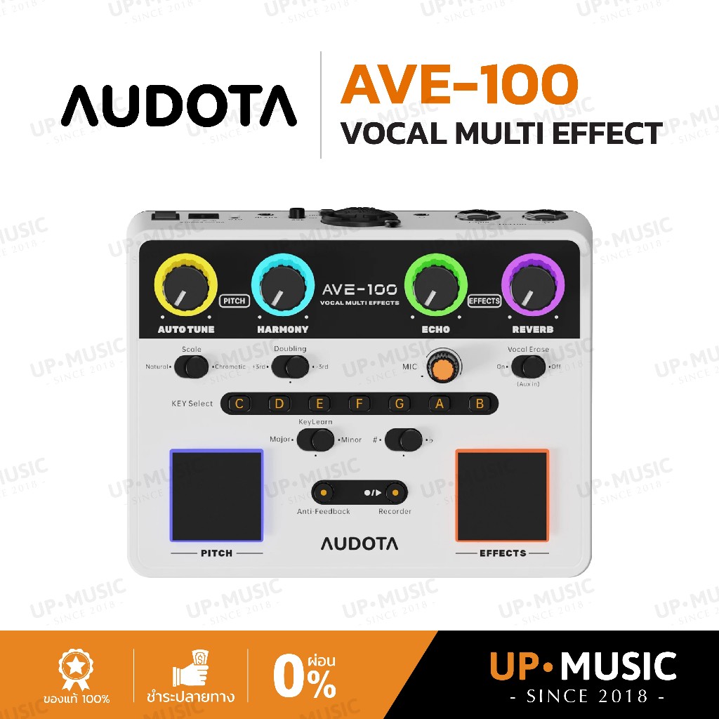 มัลติเอฟเฟคร้องเพลง Audota AVE-100