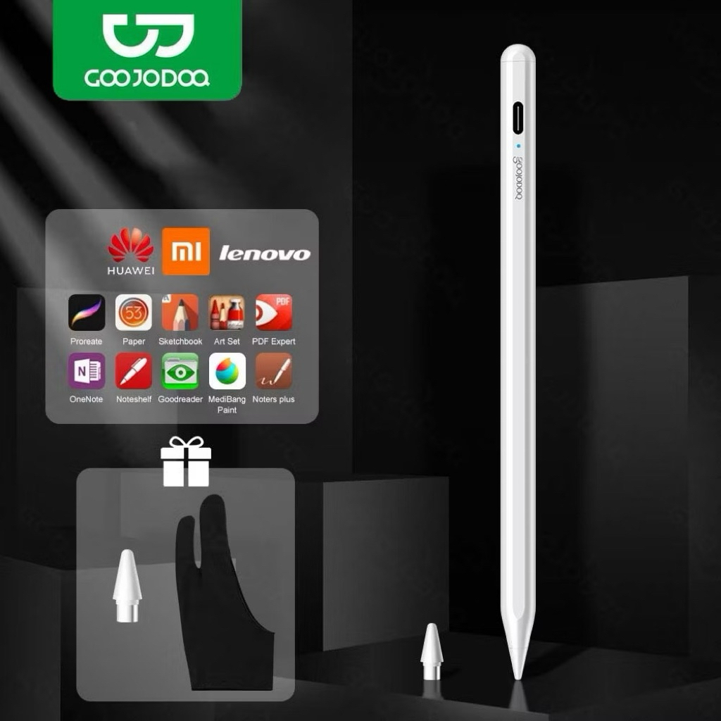 พร้อมส่ง🩷ถูกสุด⭐️ปากกา🖊️GOOJODOQ ไทยแลนด์สปอต  GD3 ปากกาทัชสกรีนสไตลัส สำหรับ แท็บเล็ต  Pencil 1 2 แ