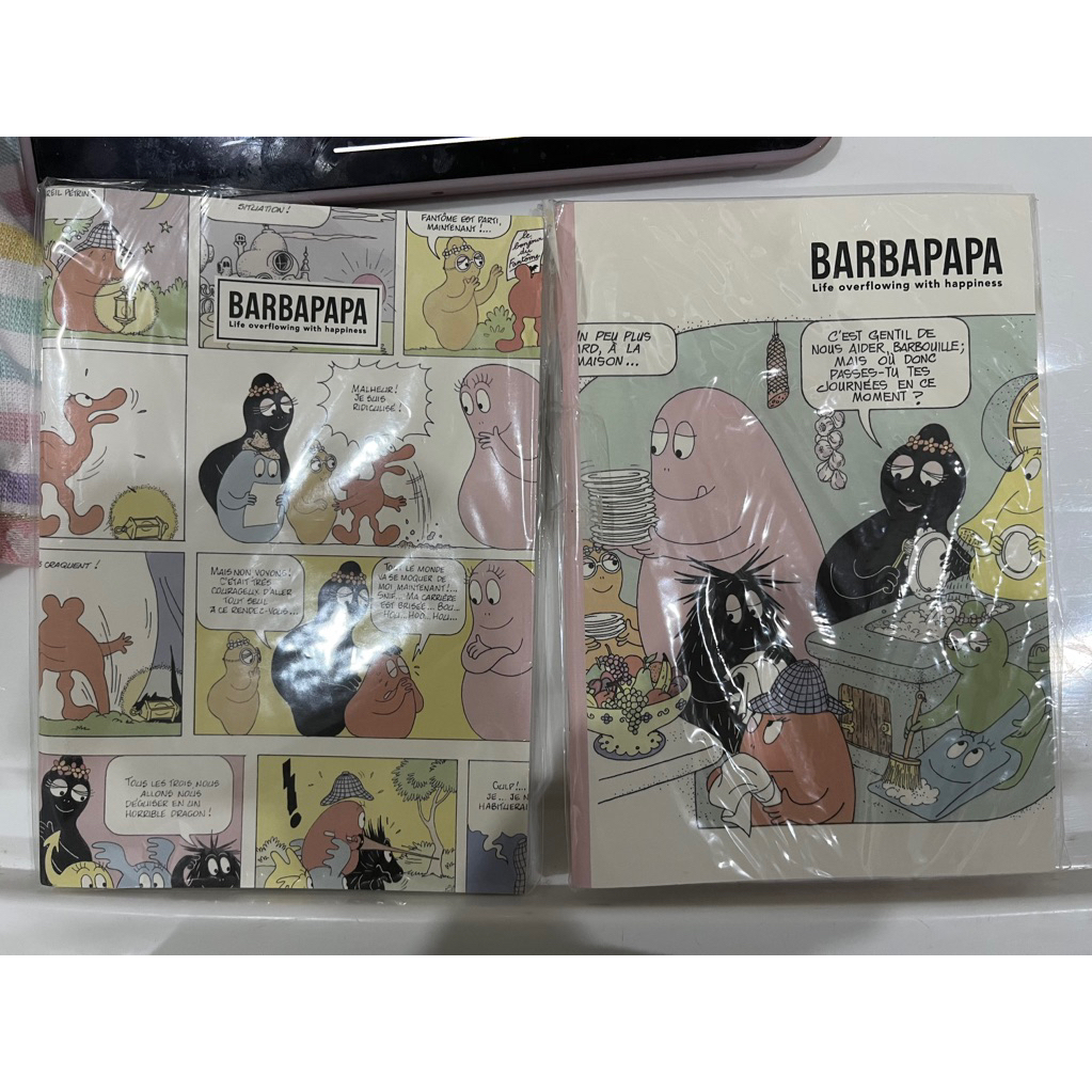 สมุดbabapapa มีเส้น (ใหม่)