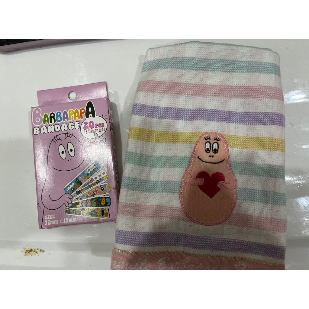 สินค้าbabapapa พลาสเตอร์ยา/ผ้าเช็ดหน้า