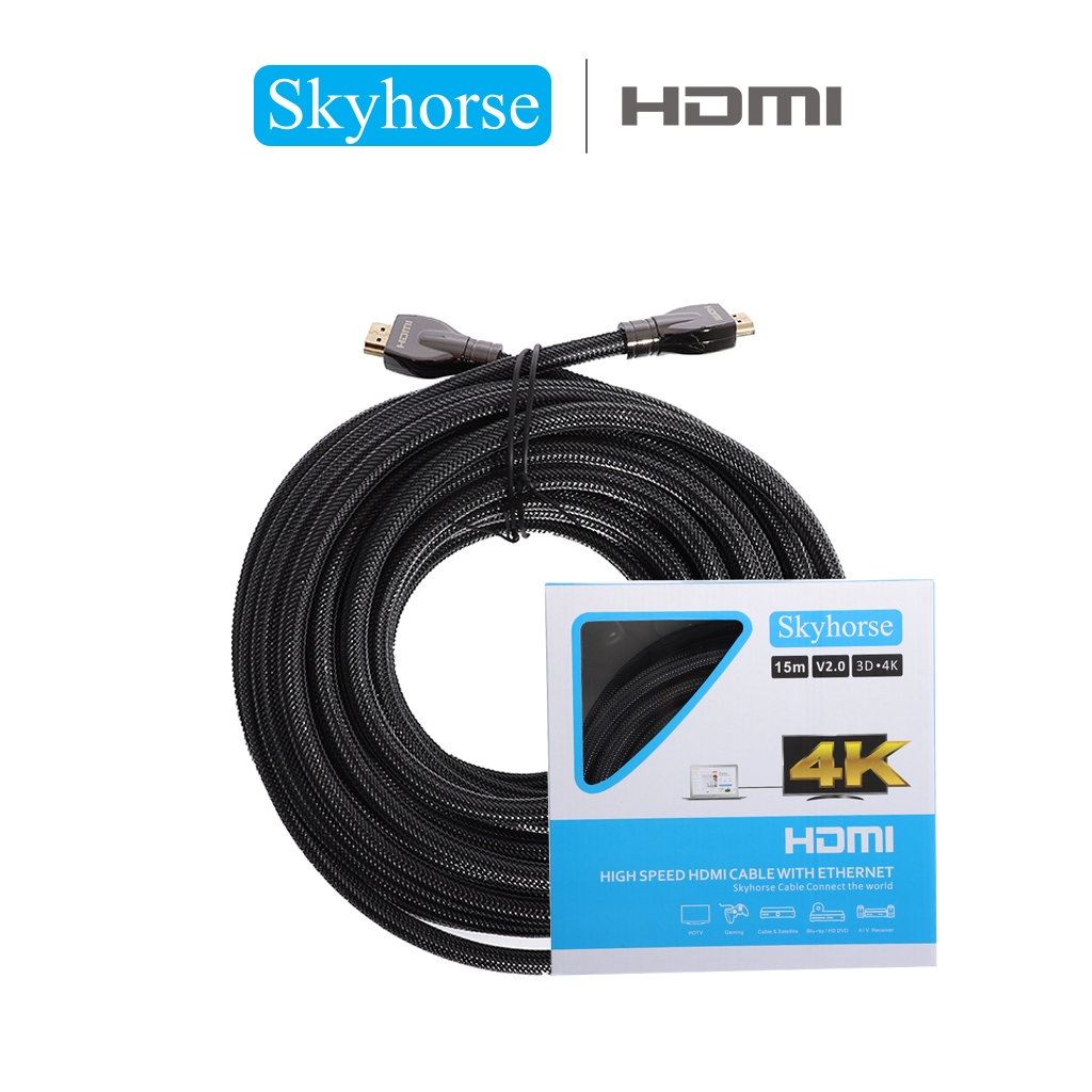 Cable HDMI 4K (V.2.0) M/M (5M) (10M)(15M)(20M)SKYHORSE