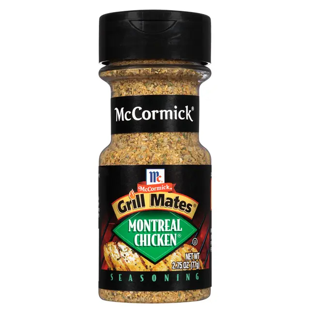 แม็คคอร์มิค ผงปรุงรสสำหรับสเต็กไก่ 77 กรัม Mccormick Grill Mates Montreal Chicken 77 g.