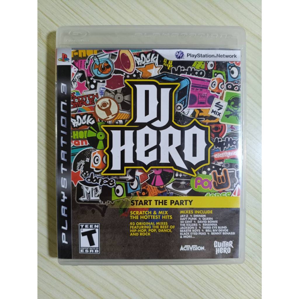 (มือ2) PS3​ - ​DJ Hero (Z.1)​