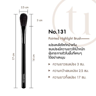 (( ขนแพะ)) แปรงลงไฮไลท์หน้าแก้ม Touch Up เบอร์ 131 (Pointed Highlight Brush)ไม่มีกล่องแพคเกจจิ้ง