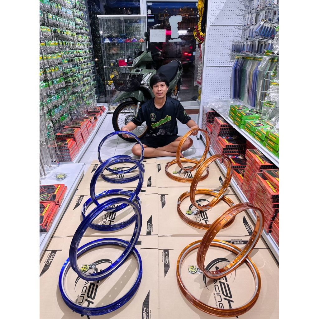 ZBKRacing ล้อZBK AKRONT MORAD SPAIN🇪🇸สีปี10เนื้อมันฉ่ำ(ตัวท็อปPremium)รวมทุกสีทุกลายให้เลือก